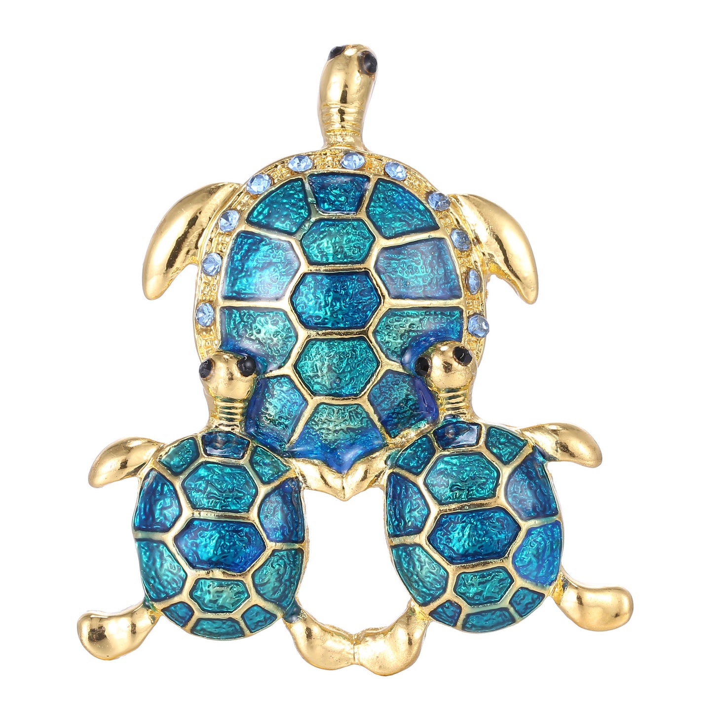 Parent-child tortoise corsage
