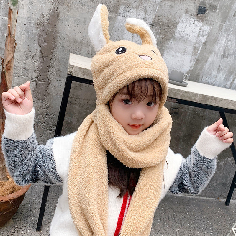 Hat with bunny ears