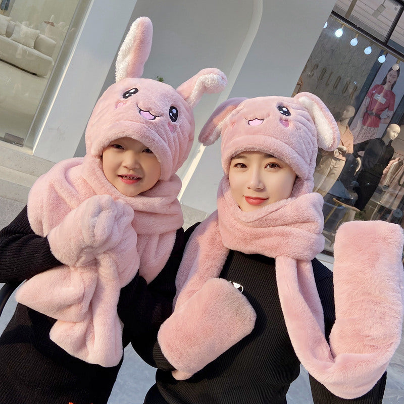 Hat with bunny ears
