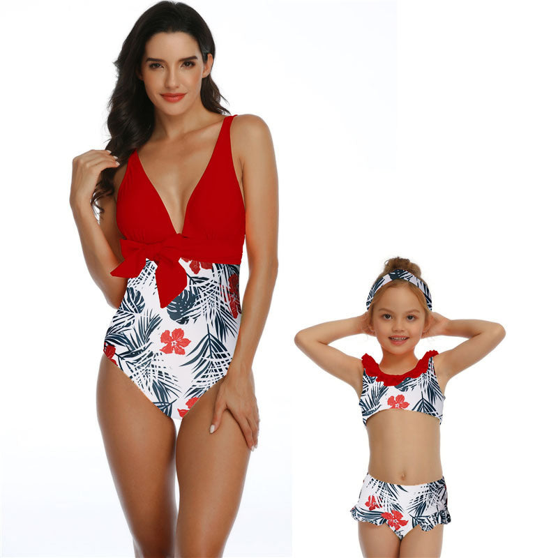 Parent child swimsuit