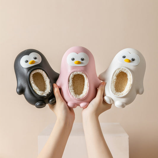 Children's Cotton Slippers Autumn And Winter Parent-child Baby Home Room