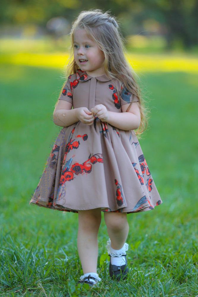 Slim Fit Oversized Dress Parent-child Outfit